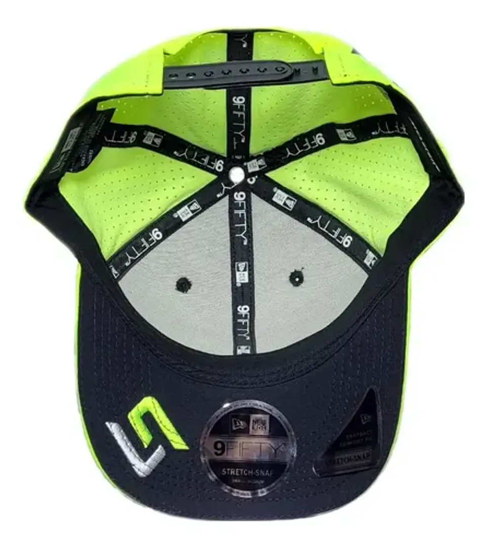 Jockey Mclaren F1 Lando Norris Gorra Negro Lima Gorro 2