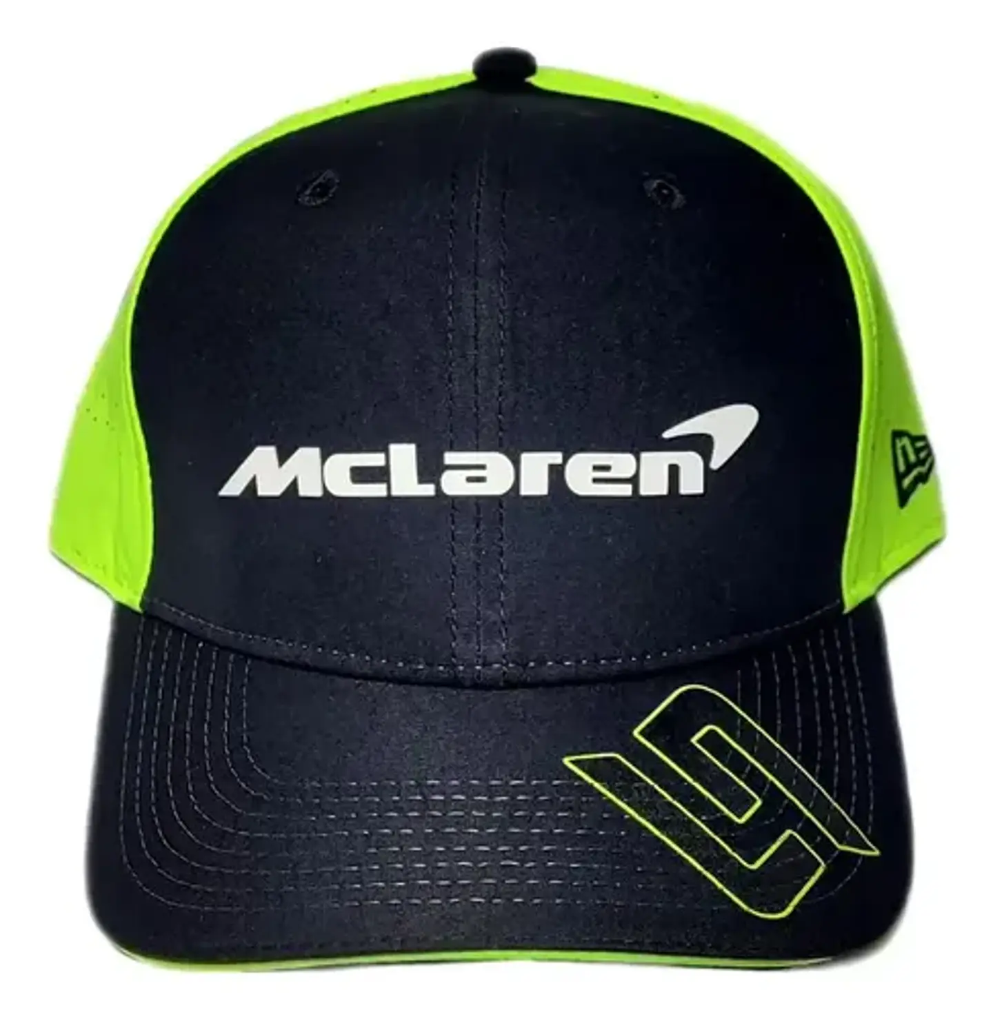 Jockey Mclaren F1 Lando Norris Gorra Negro Lima Gorro 3