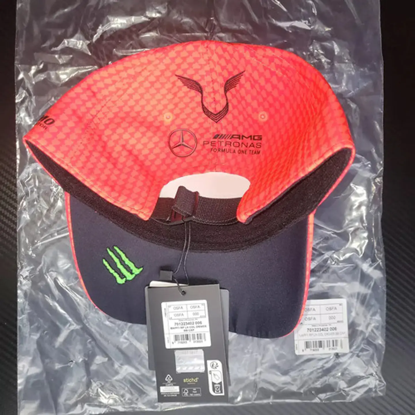 Gorro Mercedes Benz Miami Especial Lewis Hamilton 44 Oficial 9