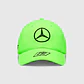 Gorro Mercedes Oficial F1 George Russell 63 Gorra Verde - Miniatura 8