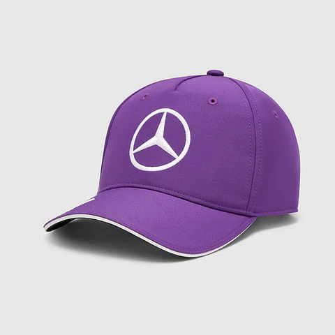 Jockey Mercedes Benz Lh44 Violeta Gorra
