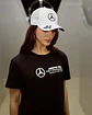 Gorra Mercedes Benz Lewis Hamilton Blanca Malla - Miniatura 7