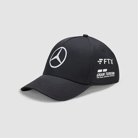 Jockey Mercedes Benz F1 Gorra Lewis Hamilton Negra Gorro