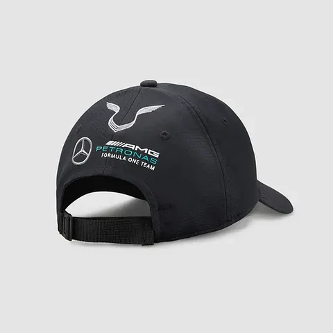 Jockey Mercedes Benz F1 Gorra Lewis Hamilton Negra Gorro