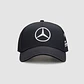 Jockey Mercedes Benz F1 Gorra Lewis Hamilton Negra Gorro - Miniatura 4