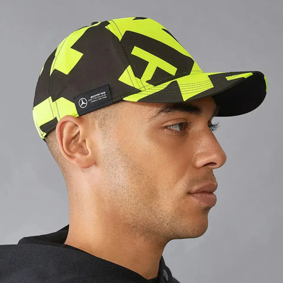 Jockey Mercedes Benz F1 Gorra Lewis Hamilton Negra Gorro 8
