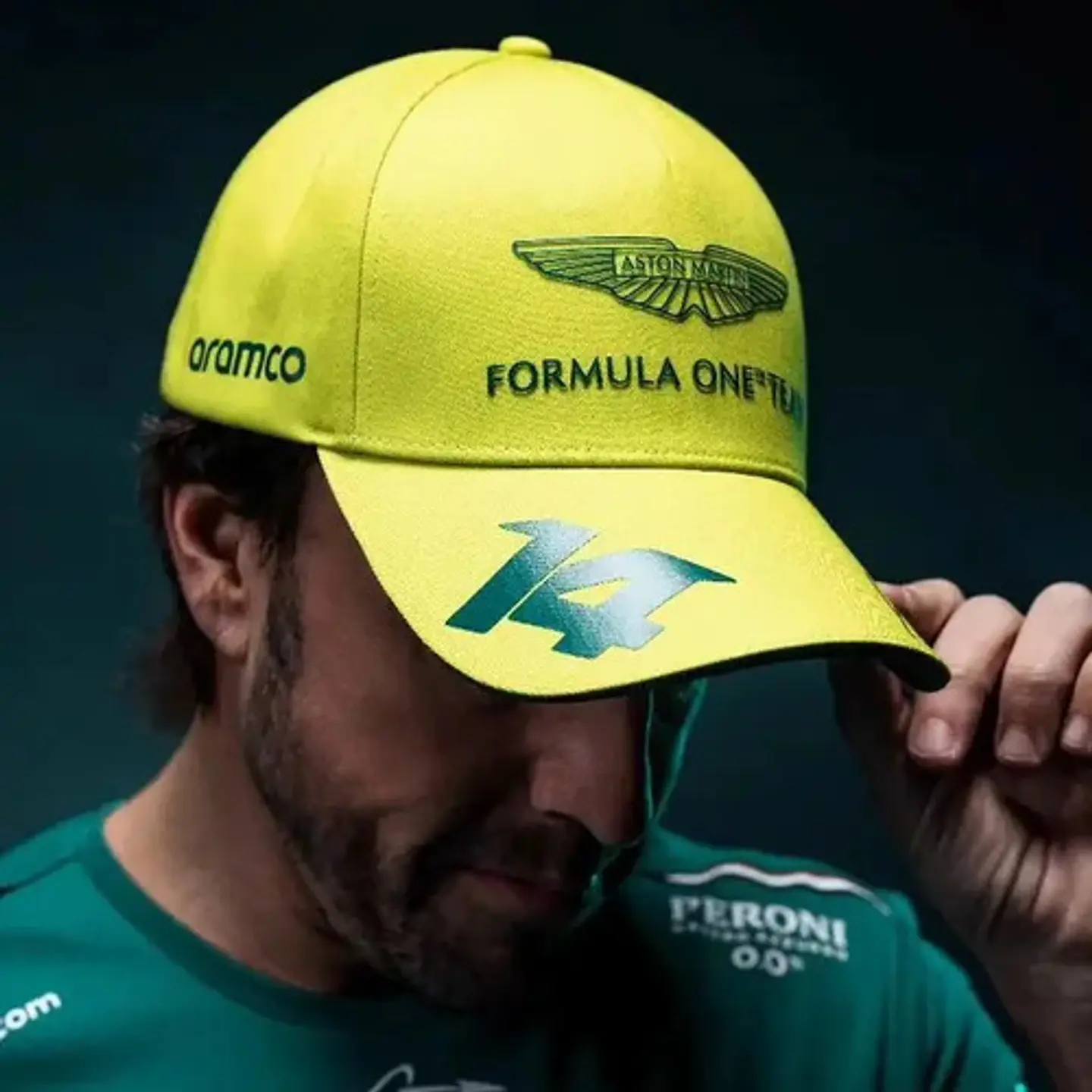 Jockey Aston Martin Boss Oficial Fernando 14 Lima F1 Gorro 4