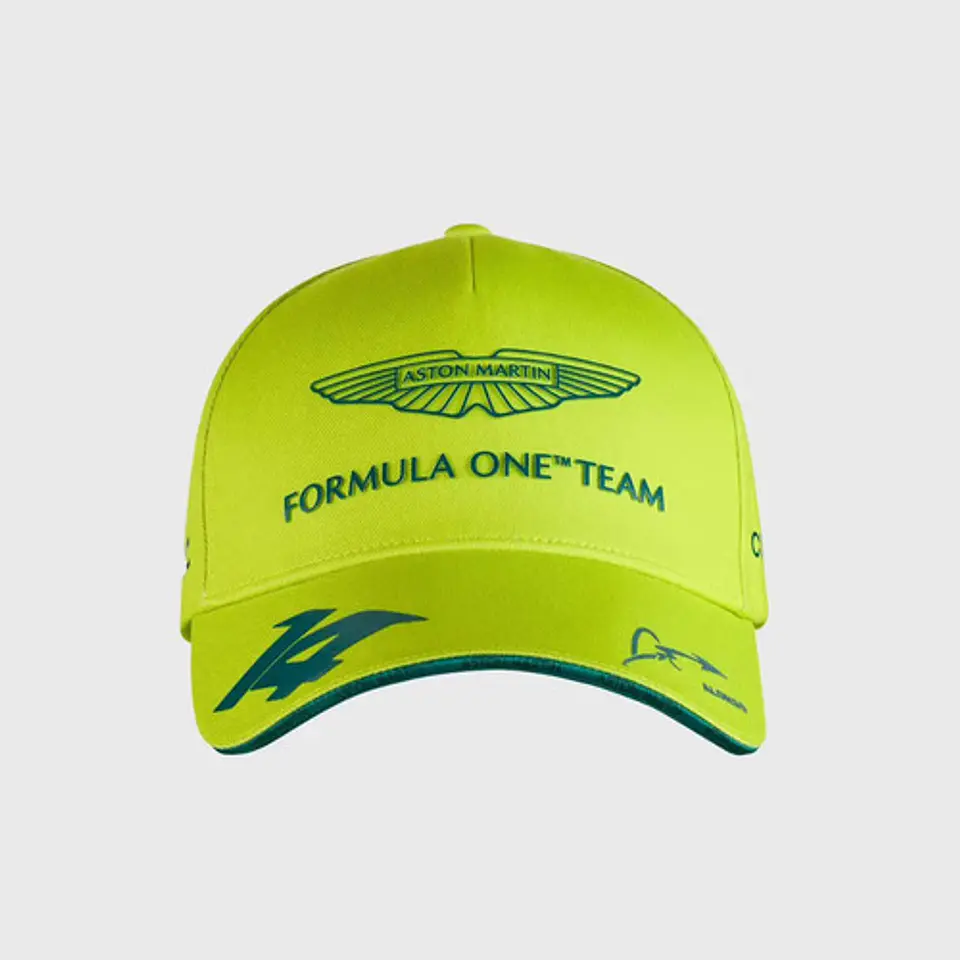 Jockey Aston Martin Boss Oficial Fernando 14 Lima F1 Gorro 6