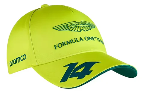 Gorro Aston Martin Boss Oficial Fernando 14 Lima F1 Gorra
