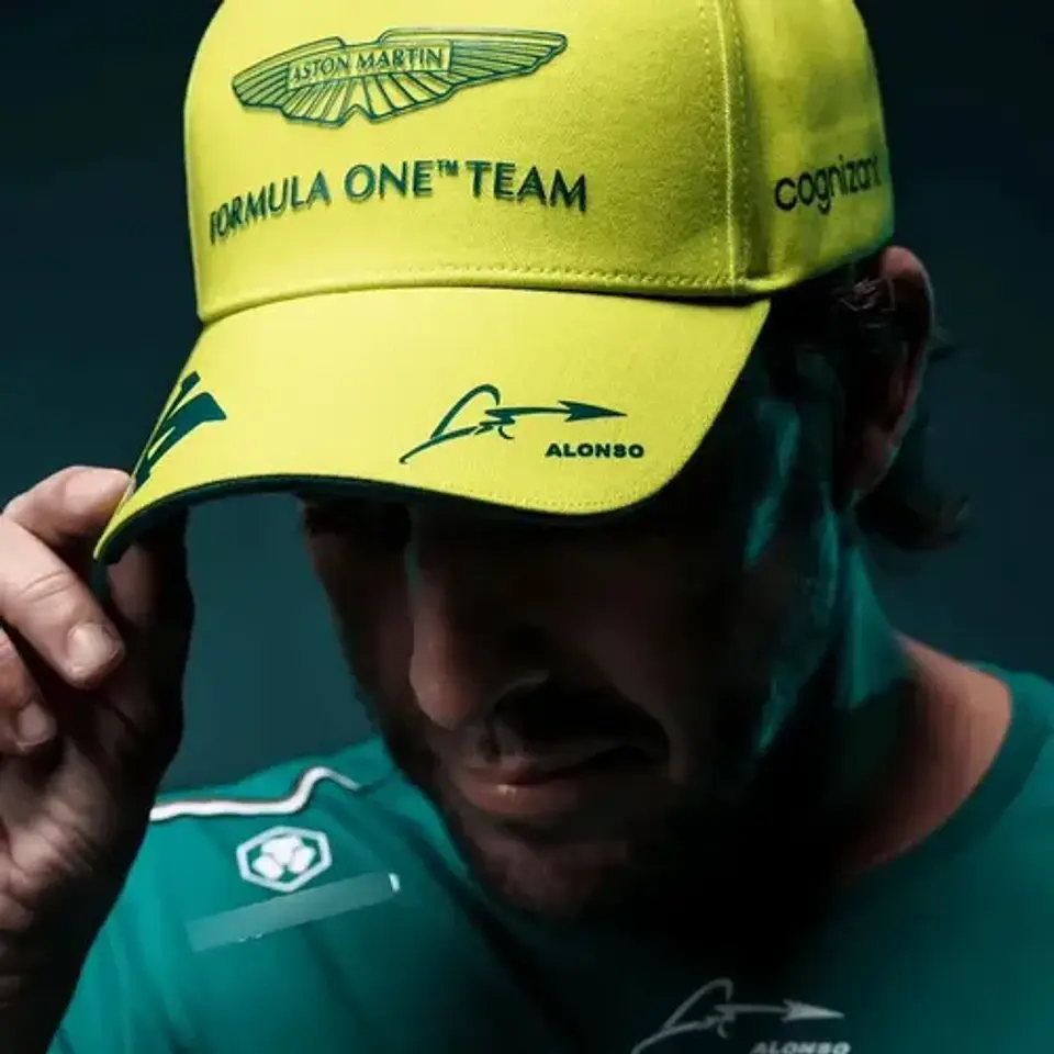 Gorro Aston Martin Boss Oficial Fernando 14 Lima F1 Gorra 2