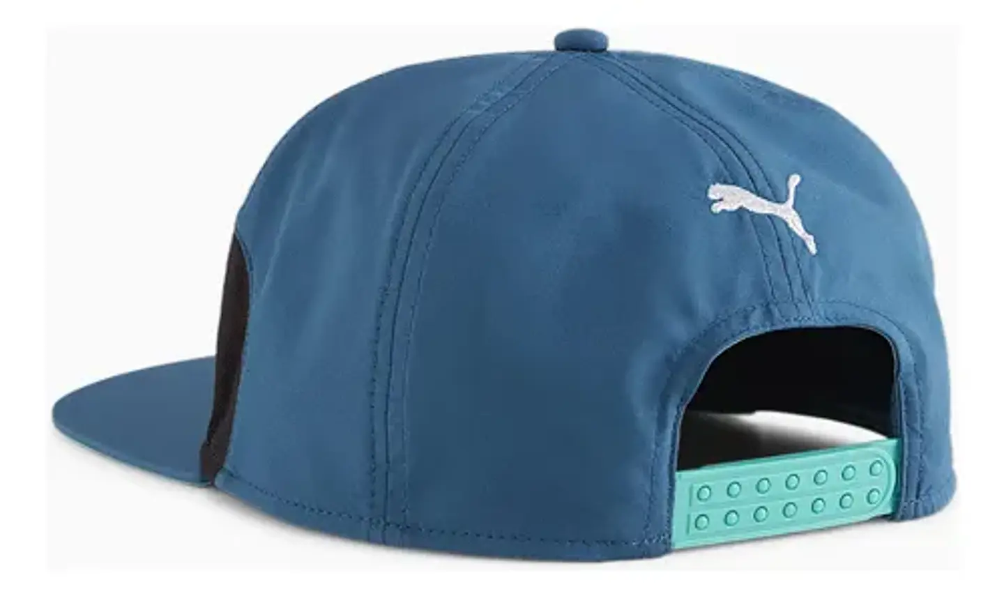 Jockey Mercedes Benz F1 Azul Gorro Plano Gorra 3