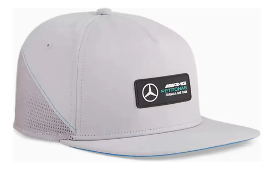 Jockey Mercedes Benz Gorro Gris Gorra Snapback 1