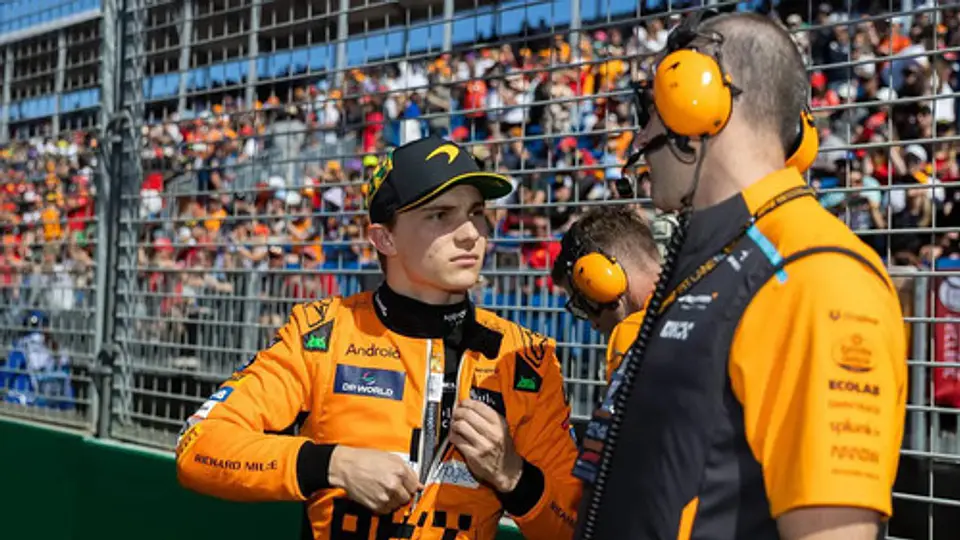Jockey Mclaren F1 Oscar Piastri Gorra 2024 Gp Australia 8