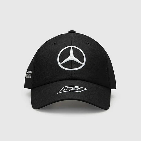 Jockey Mercedes Oficial F1 George Russell 63 Gorra Negro