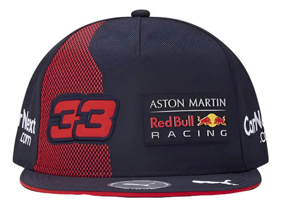 Gorro Red Bull Racing Aston Martin F1 Snapback Piloto Max 7