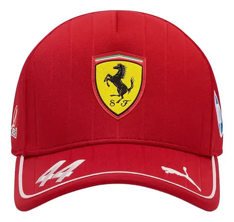 Gorro Ferrari F1 Lewis Hamilton 44 2025 Formula 1