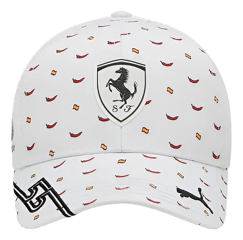 Gorro Scuderia Ferrari F1 Carlos Sainz 55 Gp España F1 2024