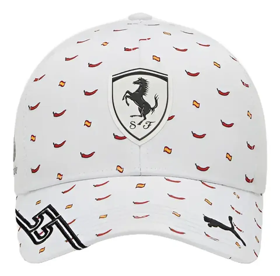 Gorro Scuderia Ferrari F1 Carlos Sainz 55 Gp España F1 2024 1