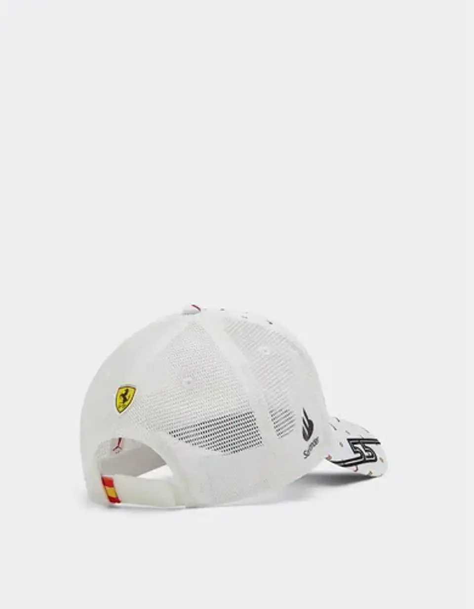 Gorro Scuderia Ferrari F1 Carlos Sainz 55 Gp España F1 2024 9