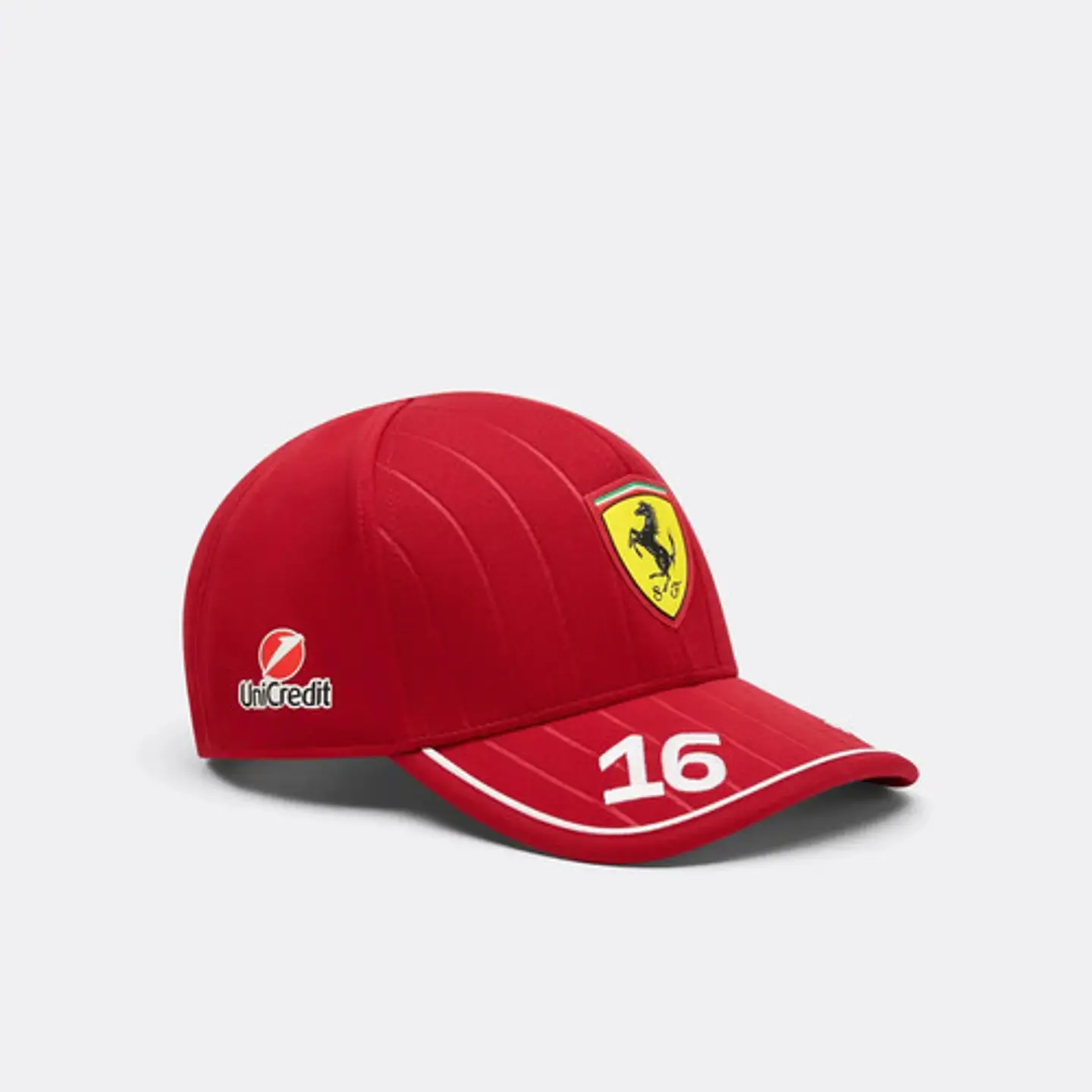 Gorra Scuderia Ferrari Charles Leclerc 16 Fórmula 1 2025 3