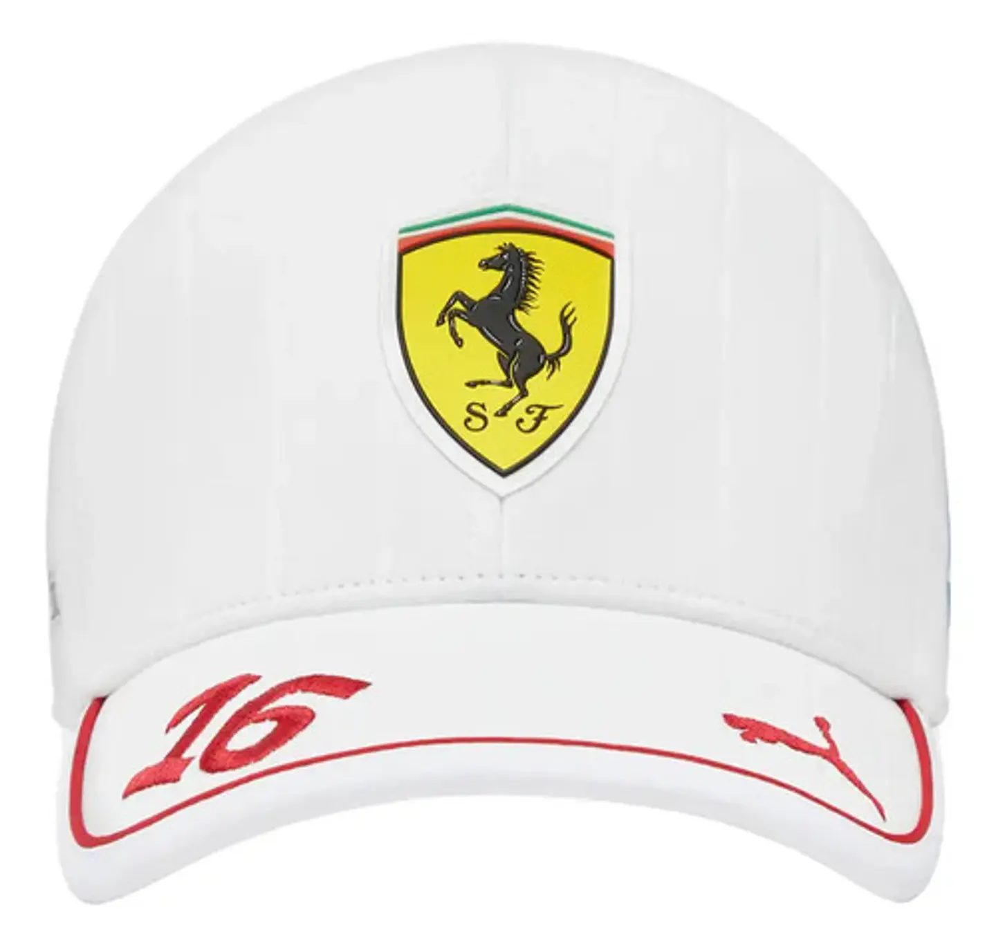 Gorra Scuderia Ferrari Charles Leclerc 16 Fórmula 1 2025 8