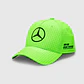 Jockey Mercedes Benz F1 Lewis Hamilton Gorro Gp Silverstone - Miniatura 1