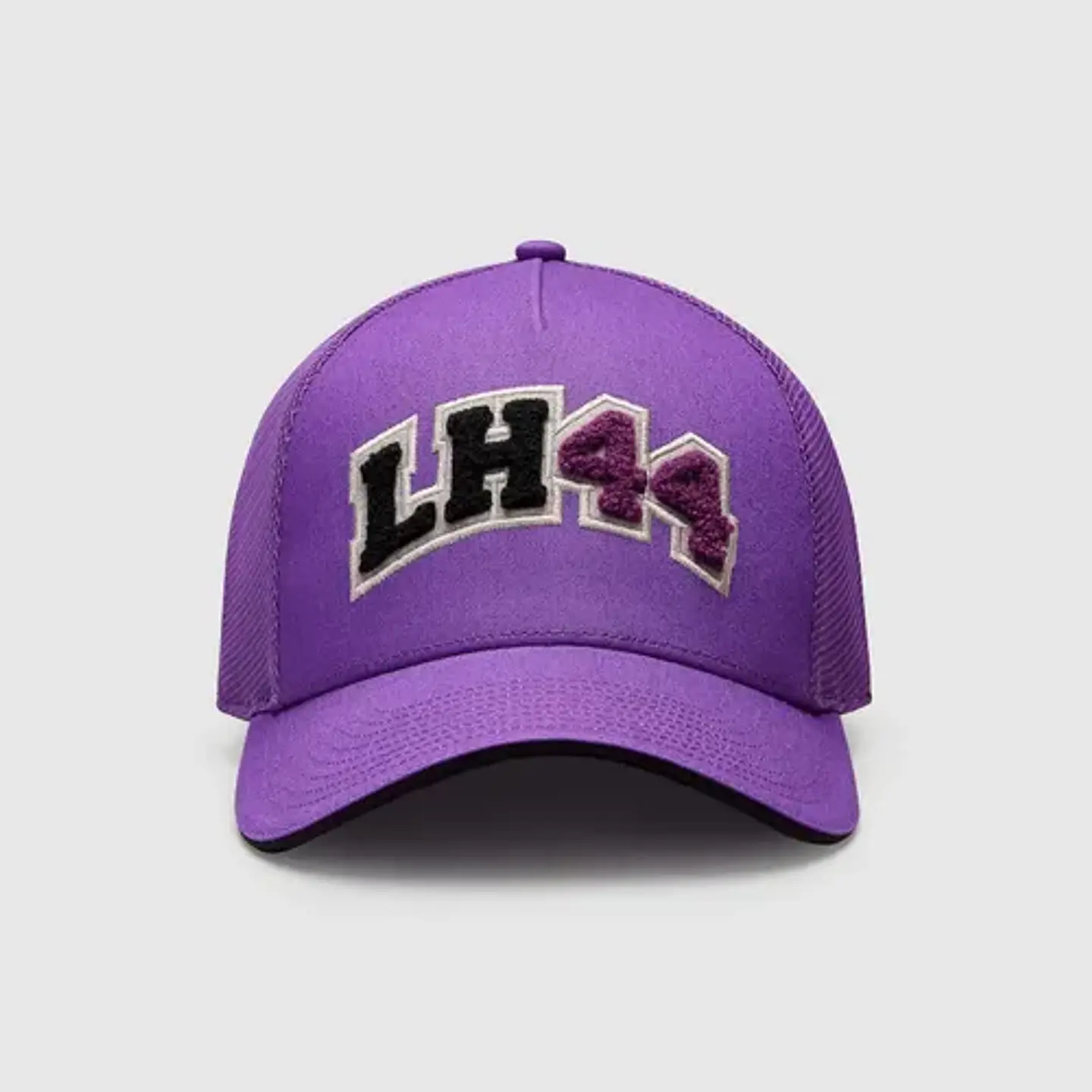 Gorro Mercedes Benz Piloto Lewis Hamilton 44 Lila Gorra 3