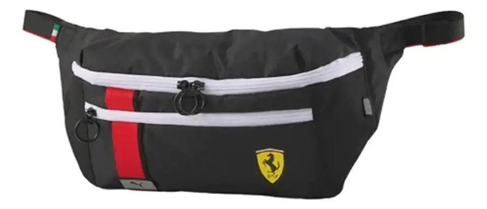 Banano Ferrari Negro 2lts Diseño De La Tela Lisa Liso 4