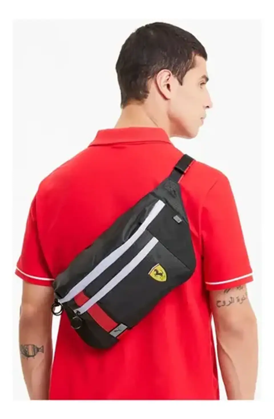 Banano Ferrari Negro 2lts Diseño De La Tela Lisa Liso 7