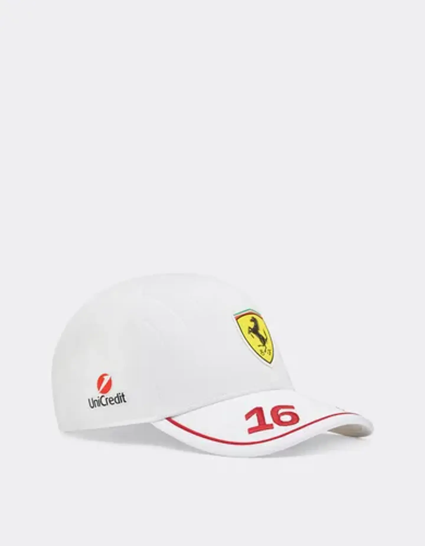 Gorro Scuderia Ferrari Charles Leclerc 16 Fórmula 1 2025 4