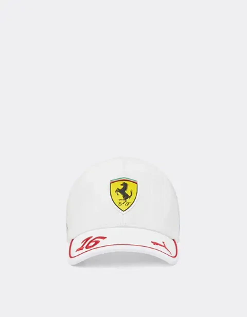 Gorro Scuderia Ferrari Charles Leclerc 16 Fórmula 1 2025 5