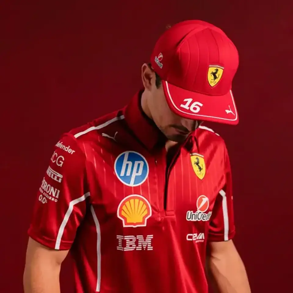 Jockey Scuderia Ferrari Charles Leclerc 16 Tifosi Fórmula 1 3