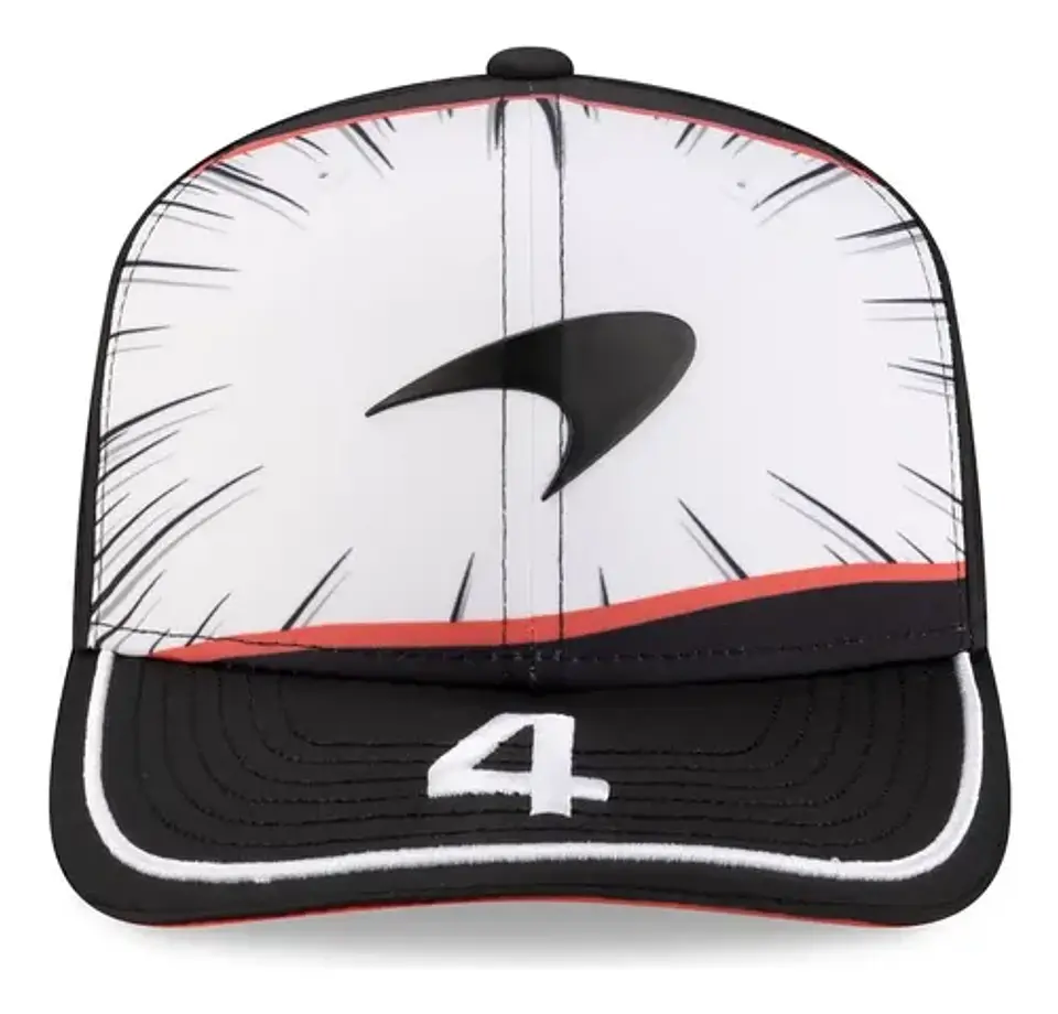 Jockey Mclaren F1 Lando Norris 4 Gorra Curva Gp Japon F1 2