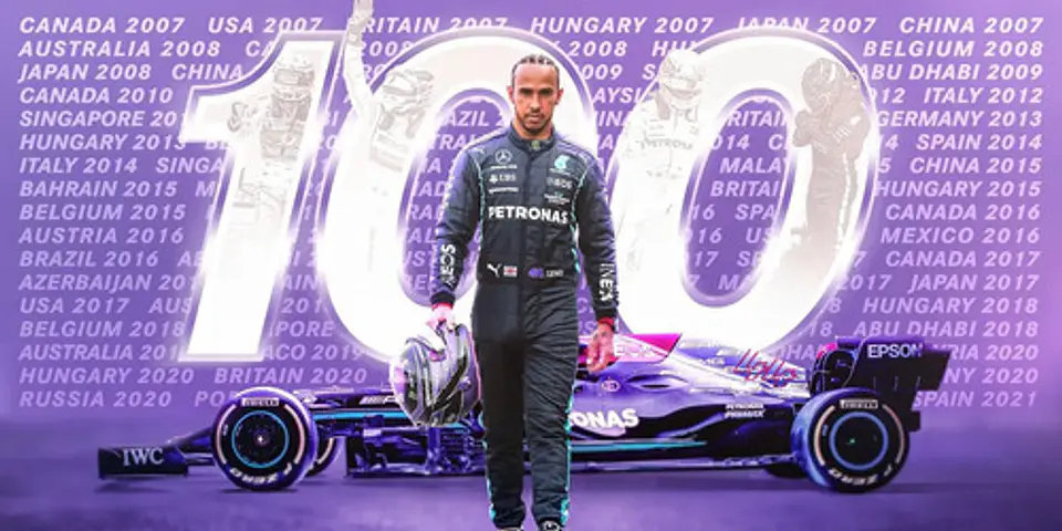 Jockey Mercedes Benz Piloto Lewis Hamilton 44 Lila 4