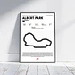 Cuadro F1 Circuito De Albert Park (australia) - Miniatura 2