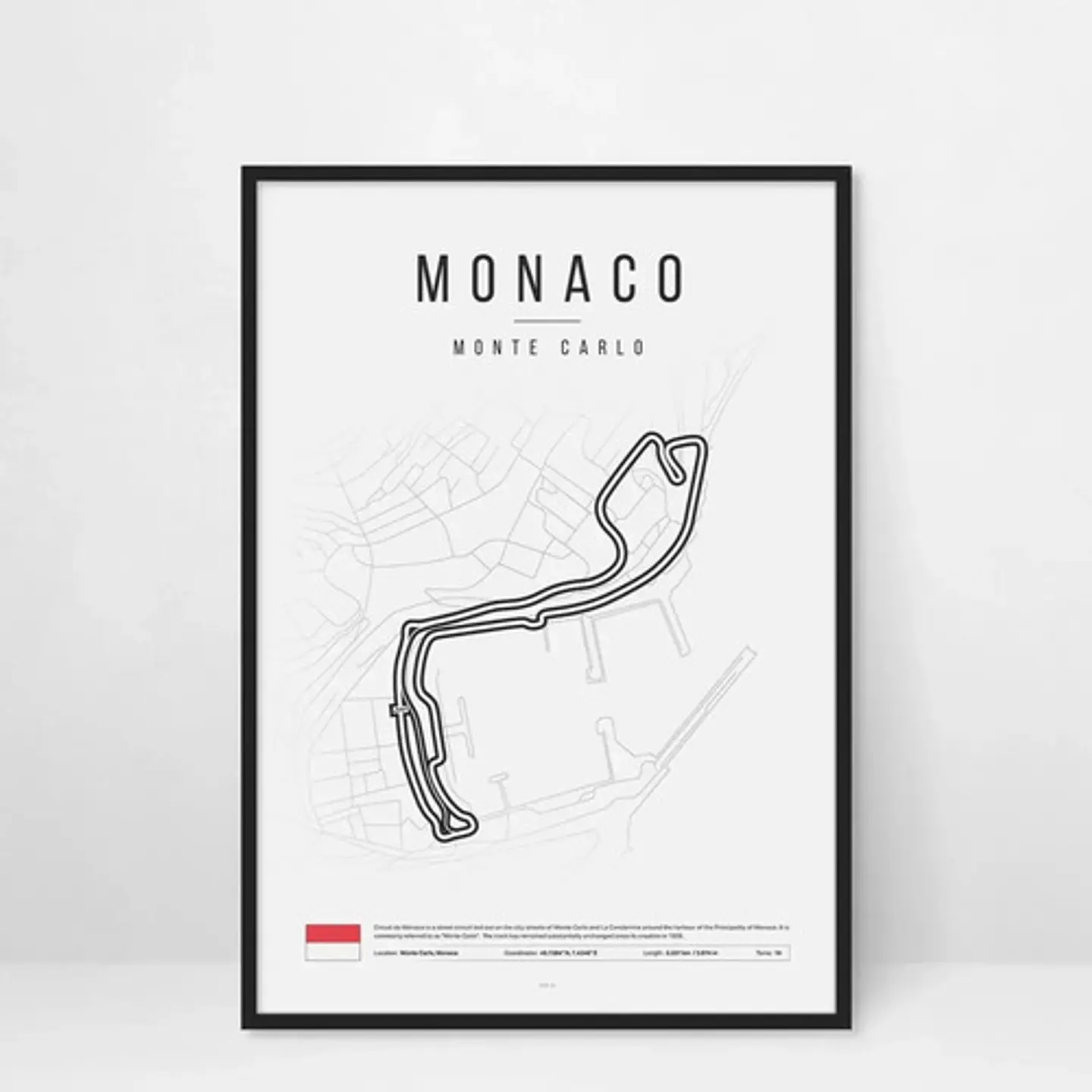 Cuadro Circuitos Monaco F1 2