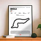 Cuadro F1  Imola (autodromo Enzo E Dino Ferrari) Motorsport - Miniatura 1