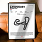 Cuadro F1 Circuito Zandvoort (países Bajos) - Miniatura 3