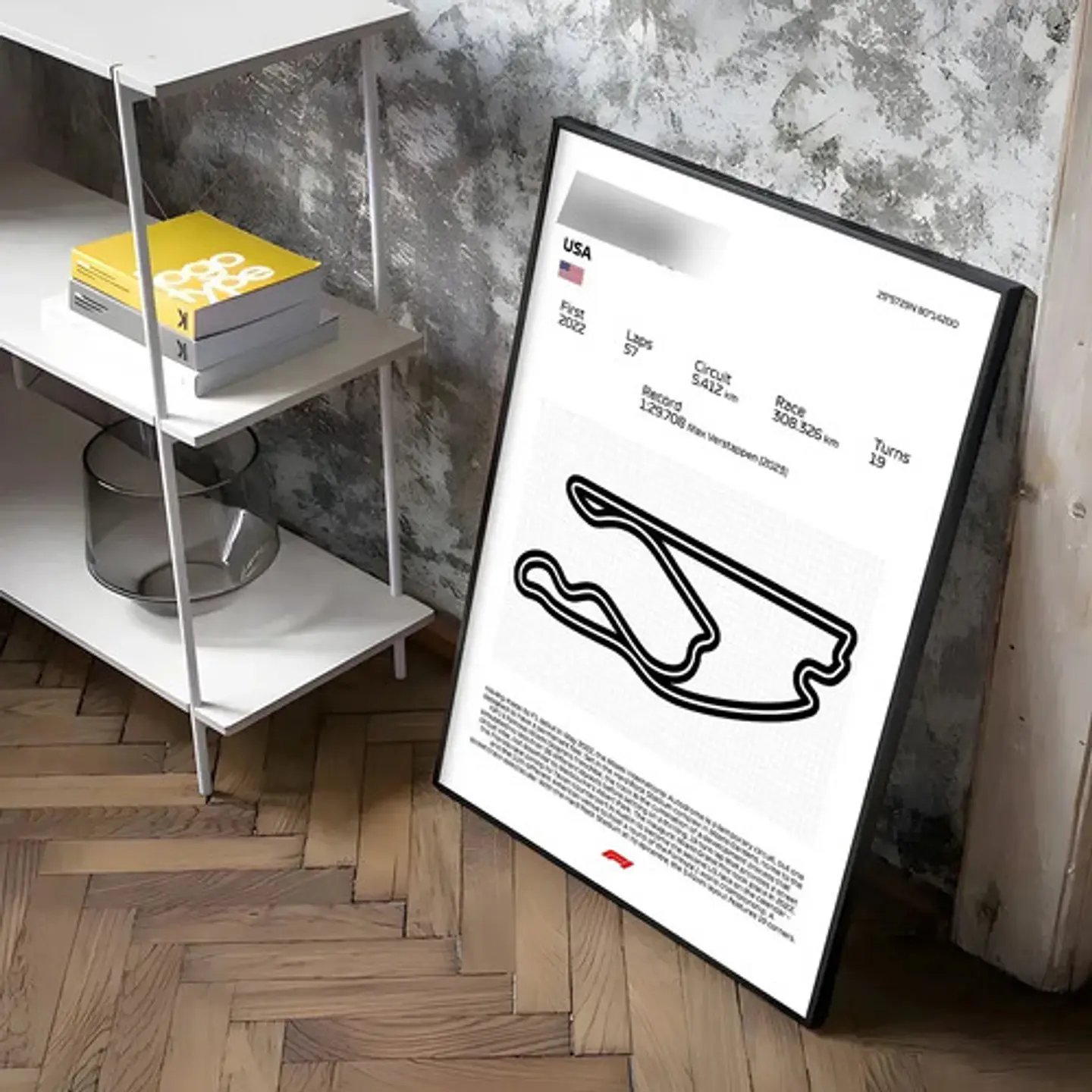 Cuadro F1 Circuito De Miami (usa Grand Prix) 3