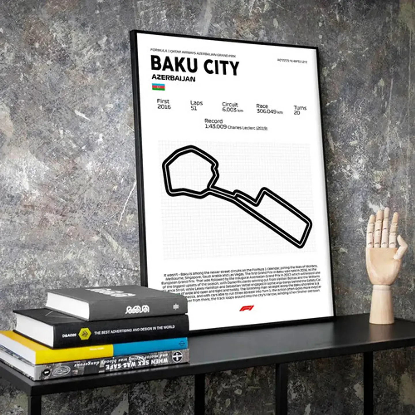 Cuadro F1 Circuito De Bakú (azerbaiyán) 4