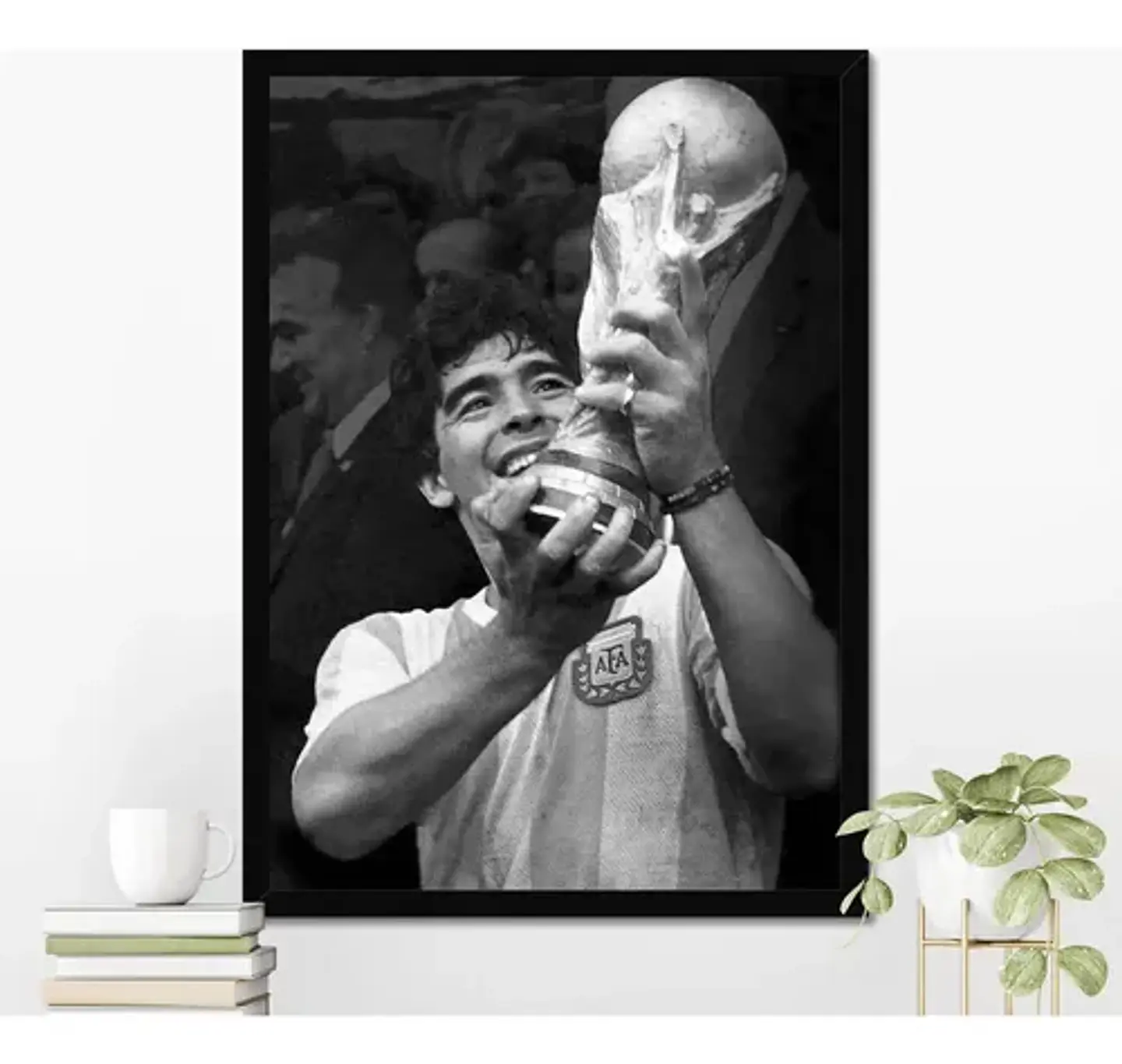Cuadros De Diego Armando Maradona 10 Futbol El Diez  + Marco 5