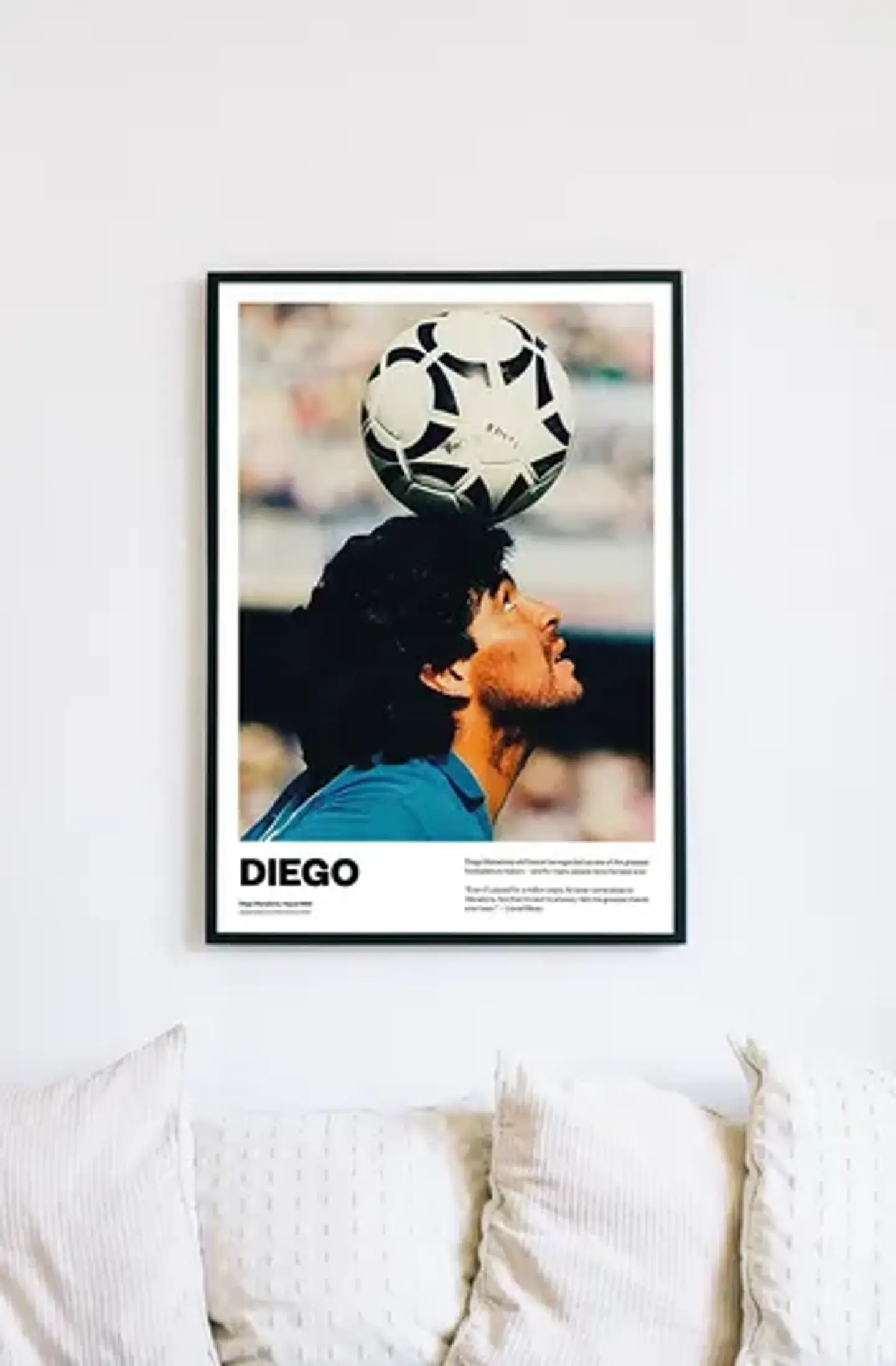 Cuadros De Diego Armando Maradona 10 Futbol El Diez  + Marco 6
