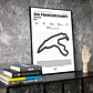 Cuadro F1 Circuito F1 Spa Francochamps - Miniatura 3