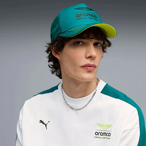 Gorro F1 Aston Martin Team Verde Lima Fernando Alonso 2025