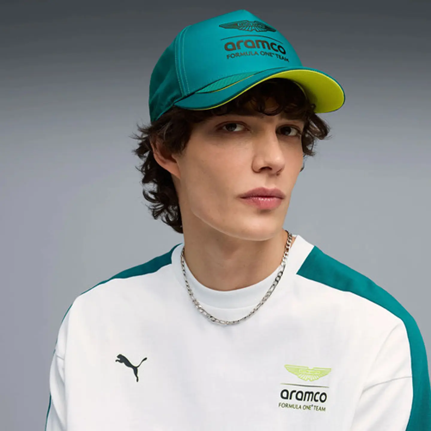 Gorro F1 Aston Martin Team Verde Lima Fernando Alonso 2025 2