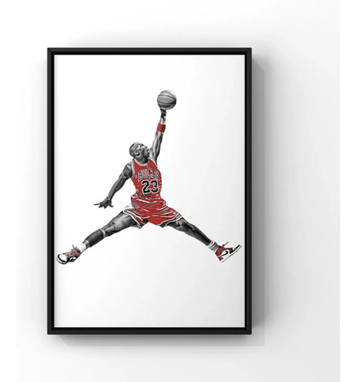 Cuadros De Michael Jordan | 9 Modelos  + Marco 1