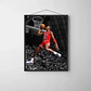 Cuadros De Michael Jordan | 9 Modelos  + Marco - Miniatura 3