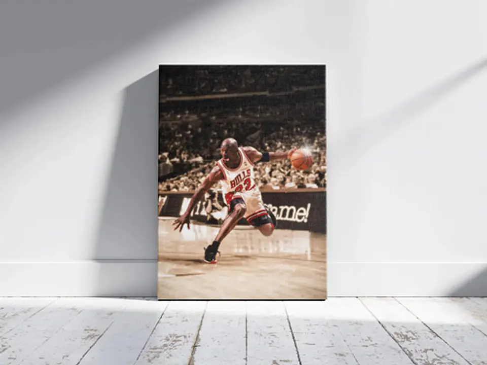Cuadros De Michael Jordan | 9 Modelos  + Marco 4