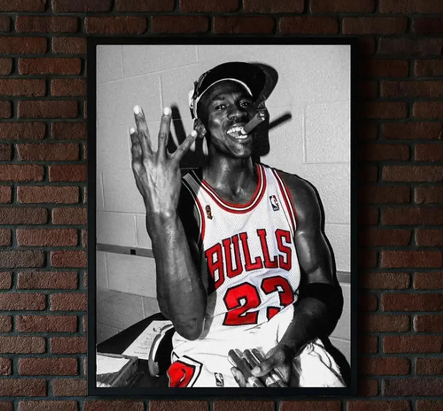Cuadros De Michael Jordan | 9 Modelos  + Marco 6