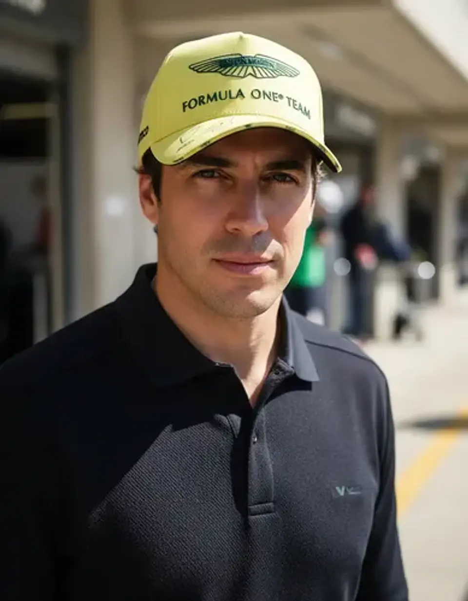 Jockey F1 Aston Martin Verde Lima Fernando Alonso 2025 Gorra 1